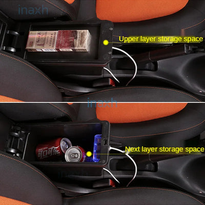 Accoudoir Smart Fortwo Forfour 453 2015-2018 - installé sur véhicule - Becquet Voiture