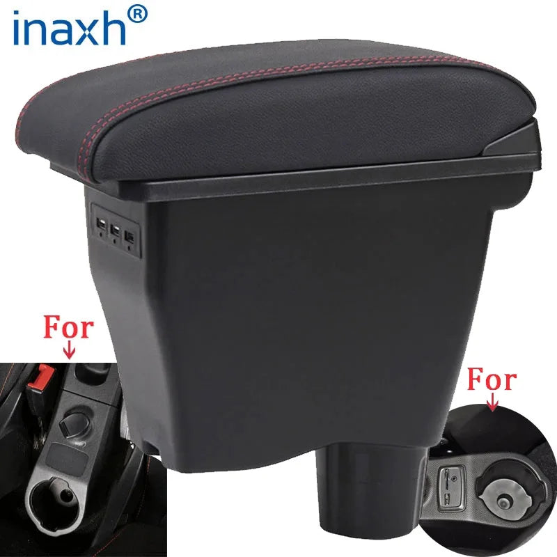 Accoudoir Smart Fortwo Forfour 453 2015-2018 - vue de face - Becquet Voiture