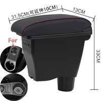 Accoudoir Smart Fortwo Forfour 453 2015-2018 - vue de profil - Becquet Voiture