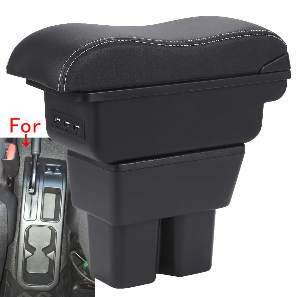 Accoudoir Suzuki Jimny JB74 2018-2024 — Boîte de Rangement - vue de face - Becquet Voiture