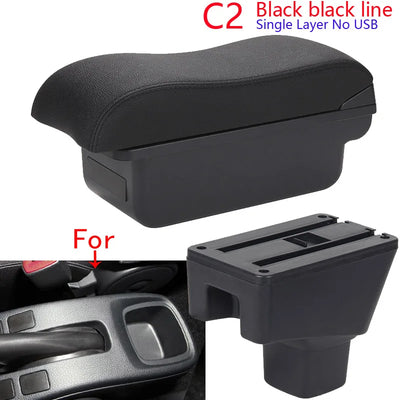 Accoudoir Suzuki SX4 avec Rangement et Ports USB - détail du montage - Becquet Voiture