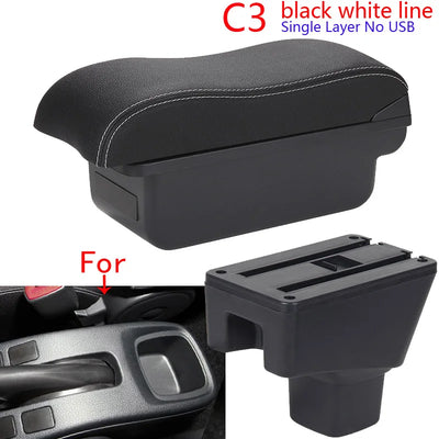 Accoudoir Suzuki SX4 avec Rangement et Ports USB - en situation - Becquet Voiture