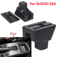Accoudoir Suzuki SX4 avec Rangement et Ports USB - vue de profil - Becquet Voiture