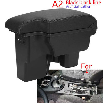 Accoudoir Toyota Hilux avec Rangement et Chargeur USB - détail du montage - Becquet Voiture