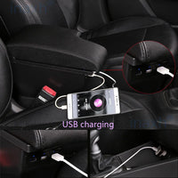 Accoudoir Toyota Hilux avec Rangement et Chargeur USB - installé sur véhicule - Becquet Voiture