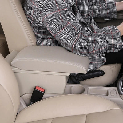Accoudoir Toyota Hilux avec Rangement et Chargeur USB - packshot studio - Becquet Voiture