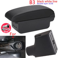 Accoudoir Toyota Yaris Hybride 2015-2023 — Boîte de Rangement - en situation - Becquet Voiture