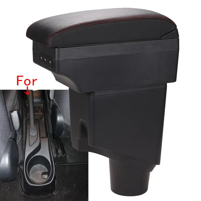 Accoudoir Toyota Yaris Hybride 2015-2023 — Boîte de Rangement - vue de face - Becquet Voiture