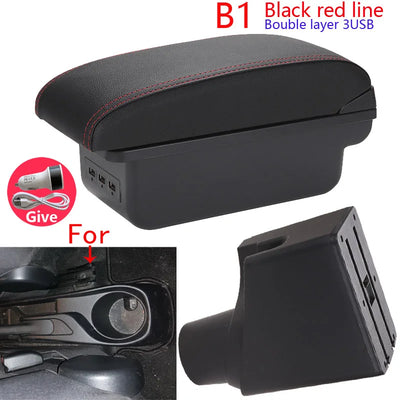Accoudoir Toyota Yaris Hybride 2015-2023 — Boîte de Rangement - vue rapprochée - Becquet Voiture