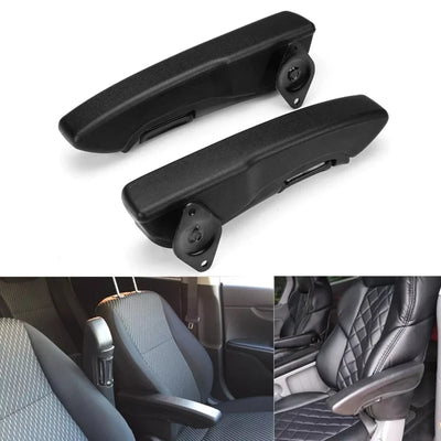 Accoudoir Universel Voiture Réglable Cuir PU (Kit 2 Pièces) - packshot studio - Becquet Voiture