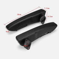 Accoudoir Universel Voiture Réglable Cuir PU (Kit 2 Pièces) - vue de trois-quarts - Becquet Voiture
