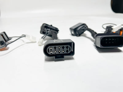 Adaptateur Phares LED Volkswagen Golf 6 7 MK6 MK7 R20 - installé sur véhicule - Becquet Voiture