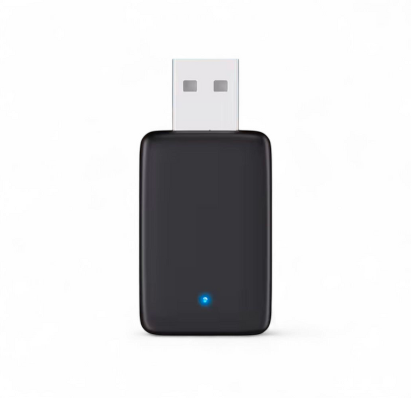 Adaptateur sans fil CarPlay Android Auto USB - vue arrière - Becquet Voiture