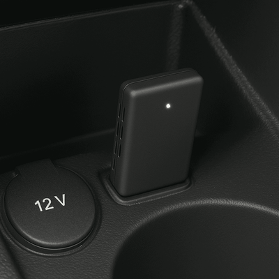 Adaptateur USB sans fil CarPlay Android Auto Peugeot Bluetooth - vue de profil - Becquet Voiture
