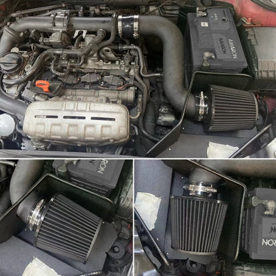 Admission Air Directe 1.4T EA111 Golf 5 70mm - vue arrière - Becquet Voiture
