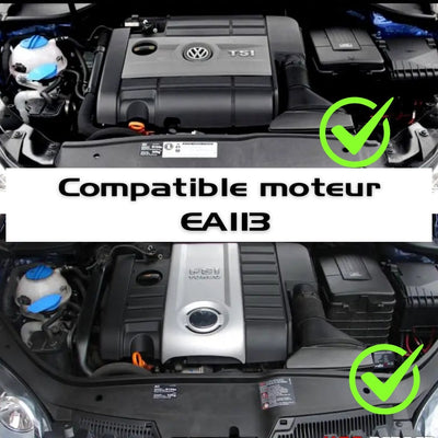 Admission Air Directe 1.8T 2.0T EA113 Audi Golf 5 - vue de profil - Becquet Voiture
