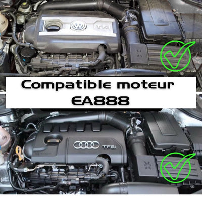 Admission Air Directe 1.8T 2.0T EA888.2 Audi Golf 6 - vue de profil - Becquet Voiture