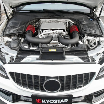 Admission Air Directe Mercedes C63 GLC63 AMG W205 - installé sur véhicule - Becquet Voiture