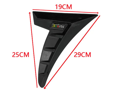 Aérateurs Ailes BMW E90 E46 F20 E92 G20 Tuning 4x4 - vue de dessus - Becquet Voiture