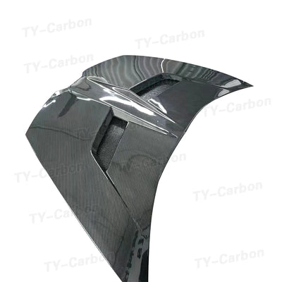 Aération Capot Carbone Lamborghini Huracan LP580 LP610 2014-2018 - vue de profil - Becquet Voiture