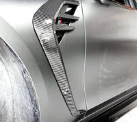 Aérations Ailes CFA Fibre Carbone BMW G80 G82 - installé sur véhicule - Becquet Voiture