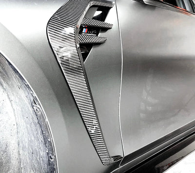 Aérations Ailes CFA Fibre Carbone BMW G80 G82 - installé sur véhicule - Becquet Voiture