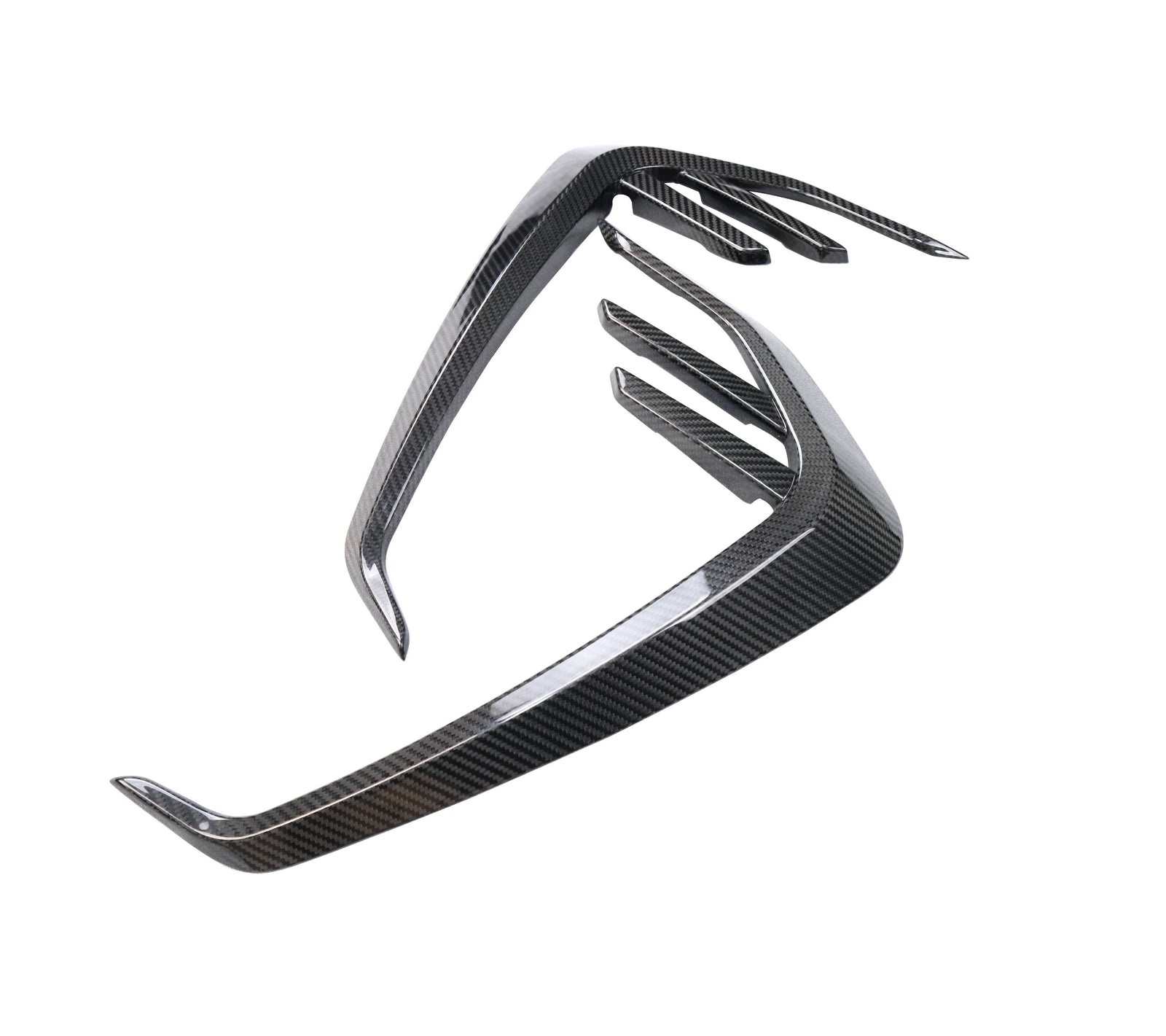 Aérations Ailes CFA Fibre Carbone BMW G80 G82 - vue de face - Becquet Voiture