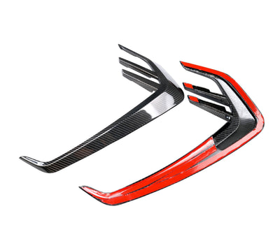 Aérations Ailes CFA Fibre Carbone BMW G80 G82 - vue de profil - Becquet Voiture