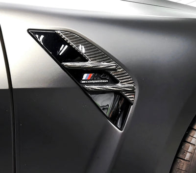 Aérations Ailes Fibre Carbone BMW G80 G82 - vue arrière - Becquet Voiture