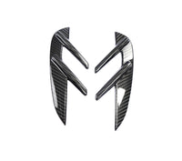 Aérations Ailes Fibre Carbone BMW G80 G82 - vue de face - Becquet Voiture