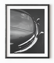 Affiche Noir Et Blanc Vintage Voiture Ancienne Mercedes 300 SL