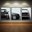Affiche toile VW Golf 2 GTI Youngtimer