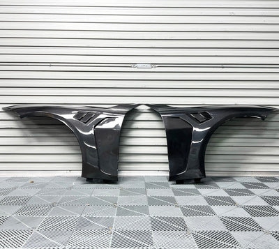 Aile Avant Carbone BMW G80 G82 M3 M4 - vue de trois-quarts - Becquet Voiture