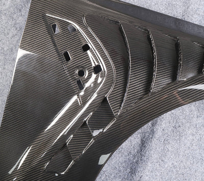 Aile Avant Fibre Carbone BMW G82 M4 - vue arrière - Becquet Voiture