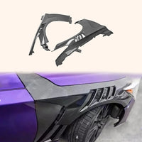 Carbon Fiber Vented Front Fender Infiniti Q50 V37 EPA Type - side view - Becquet Voiture