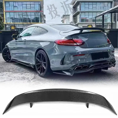 Aileron Arrière Carbone Mercedes Classe C C205 C63 2015-2023 - vue arrière - Becquet Voiture