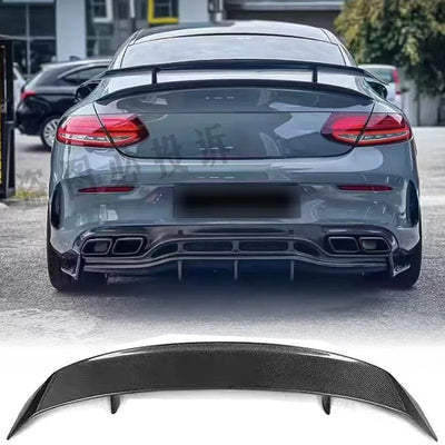 Aileron Arrière Carbone Mercedes Classe C C205 C63 2015-2023 - vue de profil - Becquet Voiture