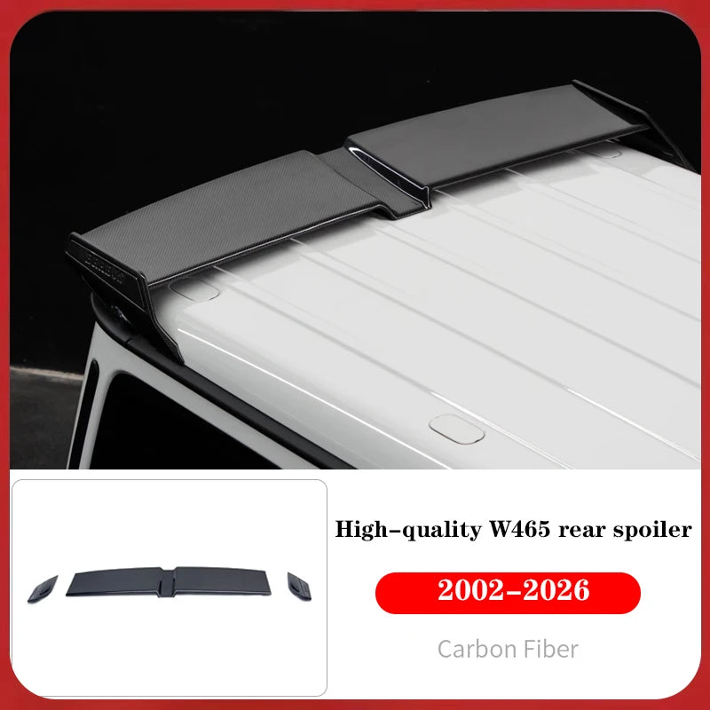 Aileron Arrière Carbone Mercedes Classe G W463 W464 - vue de face - Becquet Voiture