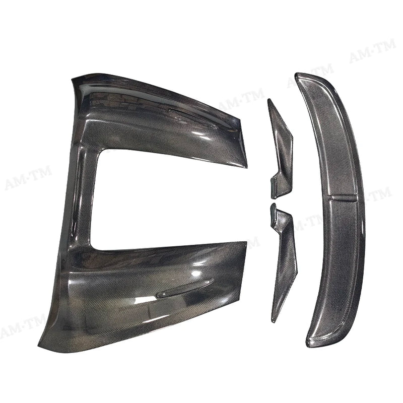 Aileron Arrière Carbone Porsche 718 987 981 - vue arrière - Becquet Voiture