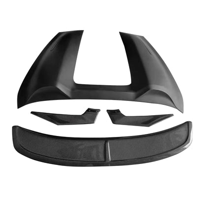 Aileron Arrière Carbone Porsche 718 987 981 - vue rapprochée - Becquet Voiture