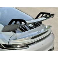 Aileron Arrière Carbone Porsche 911 992 Carrera GT3 2019-2023 - vue de profil - Becquet Voiture