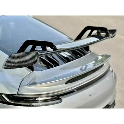 Aileron Arrière Carbone Porsche 911 992 Carrera GT3 2019-2023 - vue de profil - Becquet Voiture
