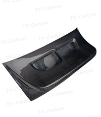 Aileron Arrière Carbone Porsche 911 997 2005-2011 - détail du montage - Becquet Voiture