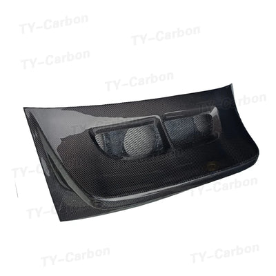 Aileron Arrière Carbone Porsche 911 997 2005-2011 - installé sur véhicule - Becquet Voiture
