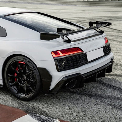 Aileron Arriere Carbone TTRS Style Audi R8 - packshot studio - Becquet Voiture