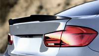 Trunk Spoiler Lip M Performance Look BMW 3 Series - front view 2 - Becquet Voiture
