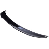 Gloss Black M Performance Trunk Spoiler BMW - front view - Becquet Voiture