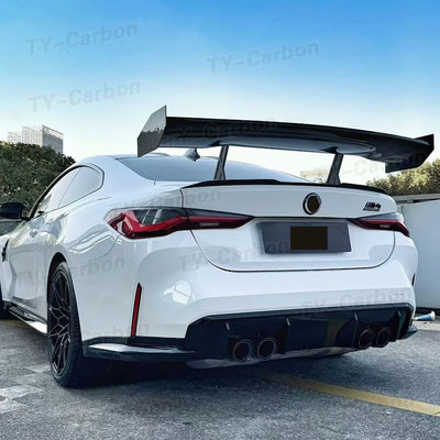 Aileron Carbone BMW M2 M3 M4 Série 3 4 5 - vue de profil - Becquet Voiture