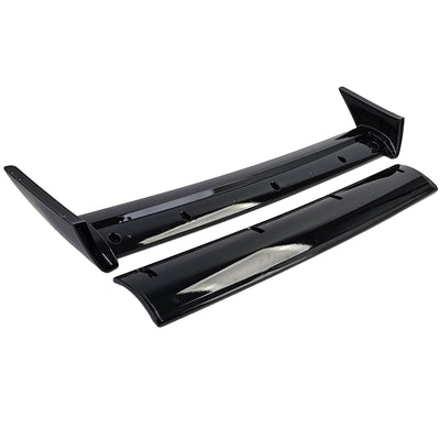 Aileron coffre M3 EVO DTM noir brillant BMW E30 1983-1994 - installé sur véhicule - Becquet Voiture