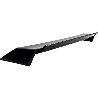 Aileron coffre M3 EVO DTM noir brillant BMW E30 1983-1994 - vue de face - Becquet Voiture
